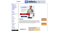 Desktop Screenshot of lektips.se